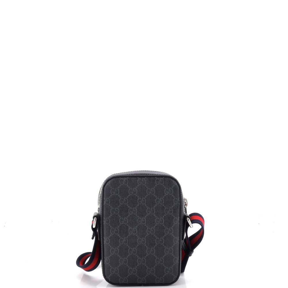 Gucci Web Strap Front Zip Messenger Bag #260867G83B - Picture 3 of 7